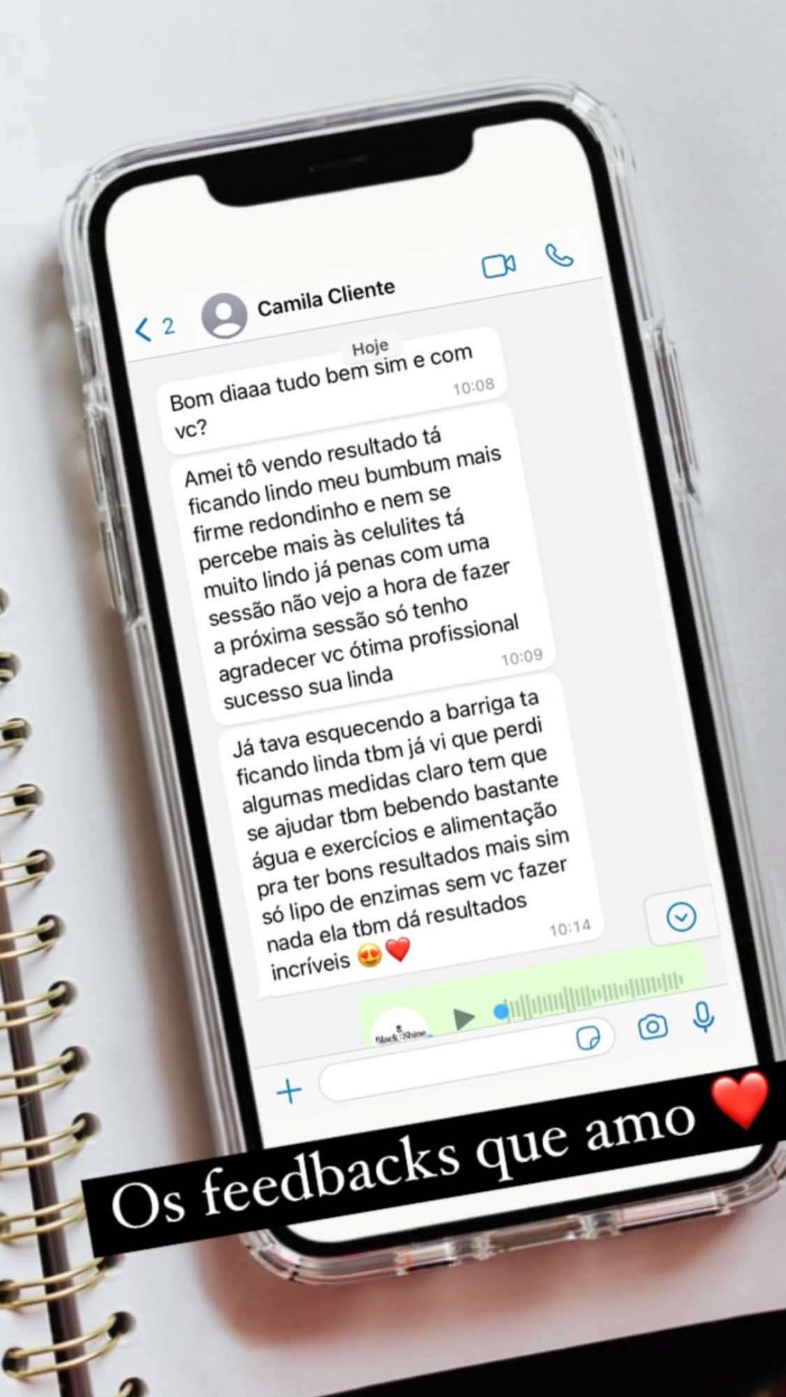 Feedback de cliente — Black Shine